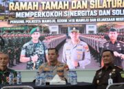 Perkuat Sinergi dan Kekompakan, TNI-Polri dan Kejaksaan Mamuju Gelar Ramah Tamah Penuh Keakraban