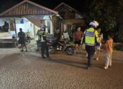 Prioritaskan Keamanan dan Keselamatan Malam Hari, Ditlantas Polda Sulbar Masifkan Patroli di Titik Rawan