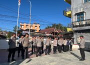 Tekankan Disiplin dan Integritas, Kapolsek Mamasa Arahkan Personel dalam Apel Pagi