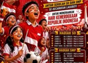 Sambut HUT RI Ke-81, Anggota DPRD Toba Pidel Hutahaean Gelar Turnamen Sepak Bola Pelajar “Pidel Cup II 2026”