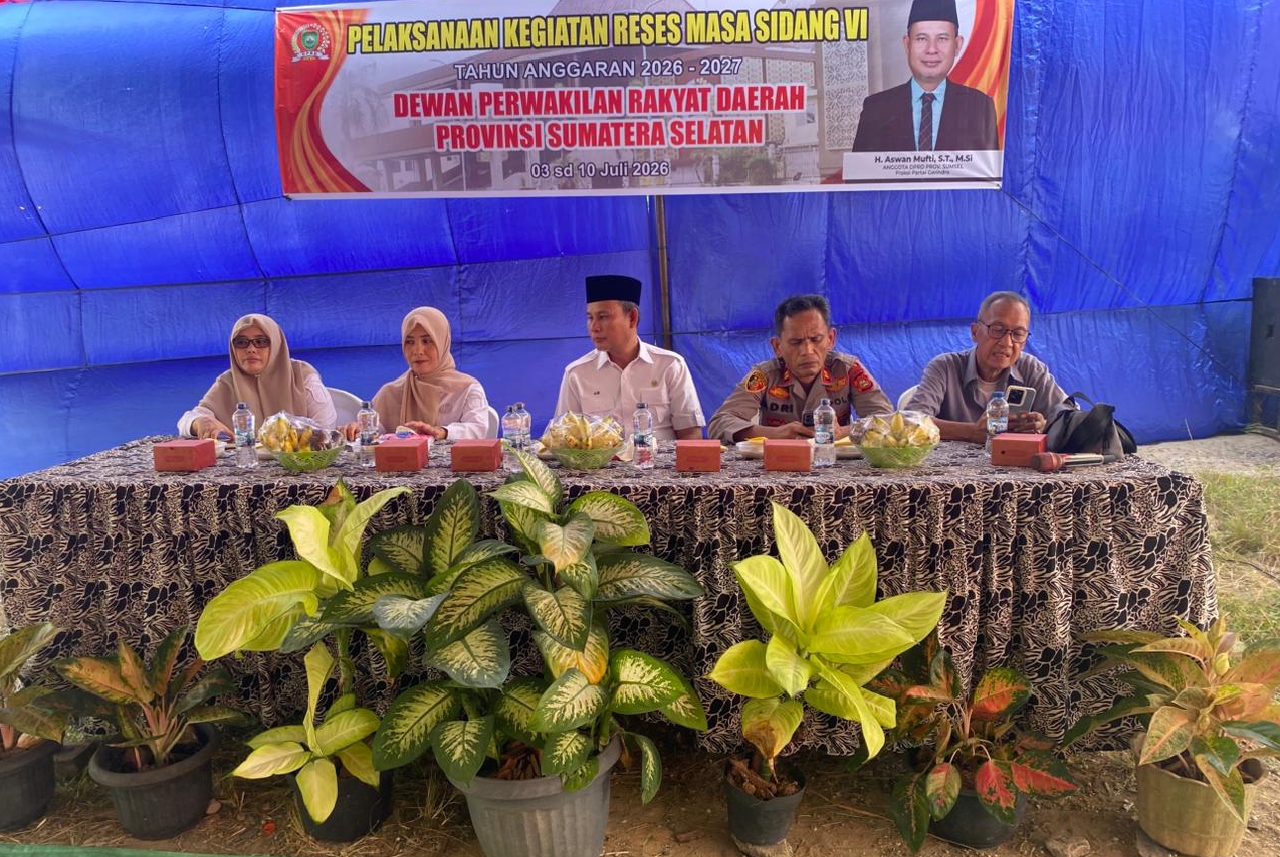 Serap Aspirasi Warga, Anggota DPRD Sumsel Aswan Mufti Gelar Reses di Tanjung Raja Utara