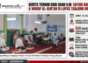 Gelorakan Syiar Islam di Balik Jeruji, Lapas Tanjung Raja Gelar Safari Dakwah Bersama Habib Ahmad Al-Habsyi