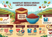 6 Manfaat Beras Merah bagi Kesehatan Tubuh, Lebih dari Sekadar Tren Diet