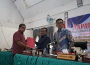 Ir.Pidel Hutahaean MM Menyampaikan Hasil Pembahasan Badan Anggaran 2025 dan Pembahasan Ranperda Perubahan Pajak Daerah dan Retribusi Daerah