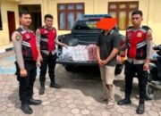 Penjual Rokok IIegal Tanpa Cukai Ditangkap Polisi,BB 48 Slop Berbagai Merek Diamankan Di Polres PadangLawas