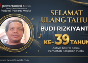 Kawal Kebijakan Publik Tanpa Henti: Redaksi penasuara.com Ucapkan Selamat Ulang Tahun ke-39 untuk Budi Rizkiyanto