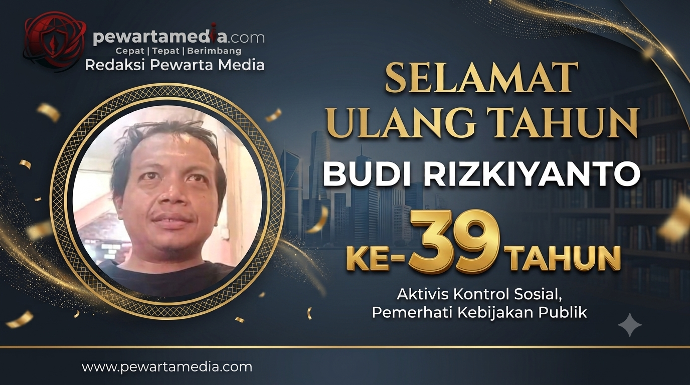 Kawal Kebijakan Publik Tanpa Henti: Redaksi penasuara.com Ucapkan Selamat Ulang Tahun ke-39 untuk Budi Rizkiyanto