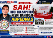 Budi Eka Saputra Resmi Nahkodai APEDNAS Tareran, Siap Kawal Aspirasi Rakyat dan Perkuat Pembangunan Desa