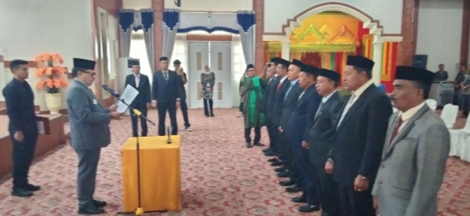 Bupati TRK Lantik 8 Pejabat Pimpinan Tinggi Pratama