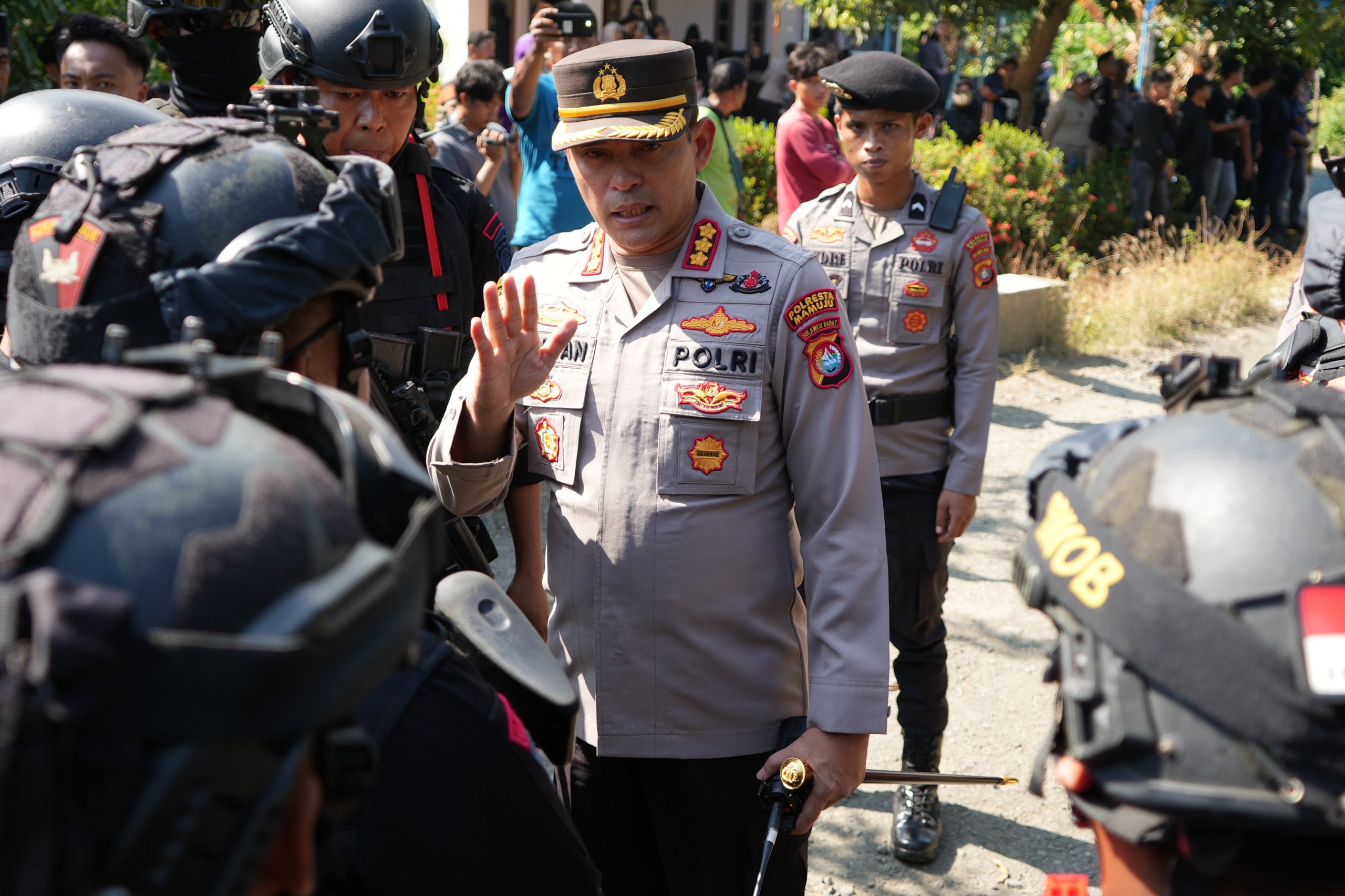 Polda Sulbar Kawal Eksekusi Lahan Beru‑beru: Tegakkan Hukum dengan Pendekatan Humanis dan Damai
