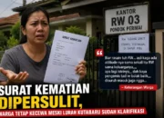 Surat Kematian Dipersulit, Warga Pondok Permai Tetap Kecewa Meski Lurah Kutabaru Sudah Klarifikasi