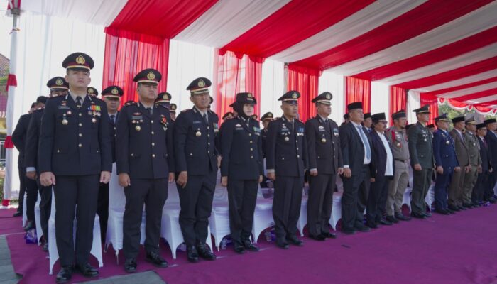 Polres Jombang Gelar Upacara Peringatan HUT Bhayangkara ke-80 Tahun 2026 dengan Khidmat