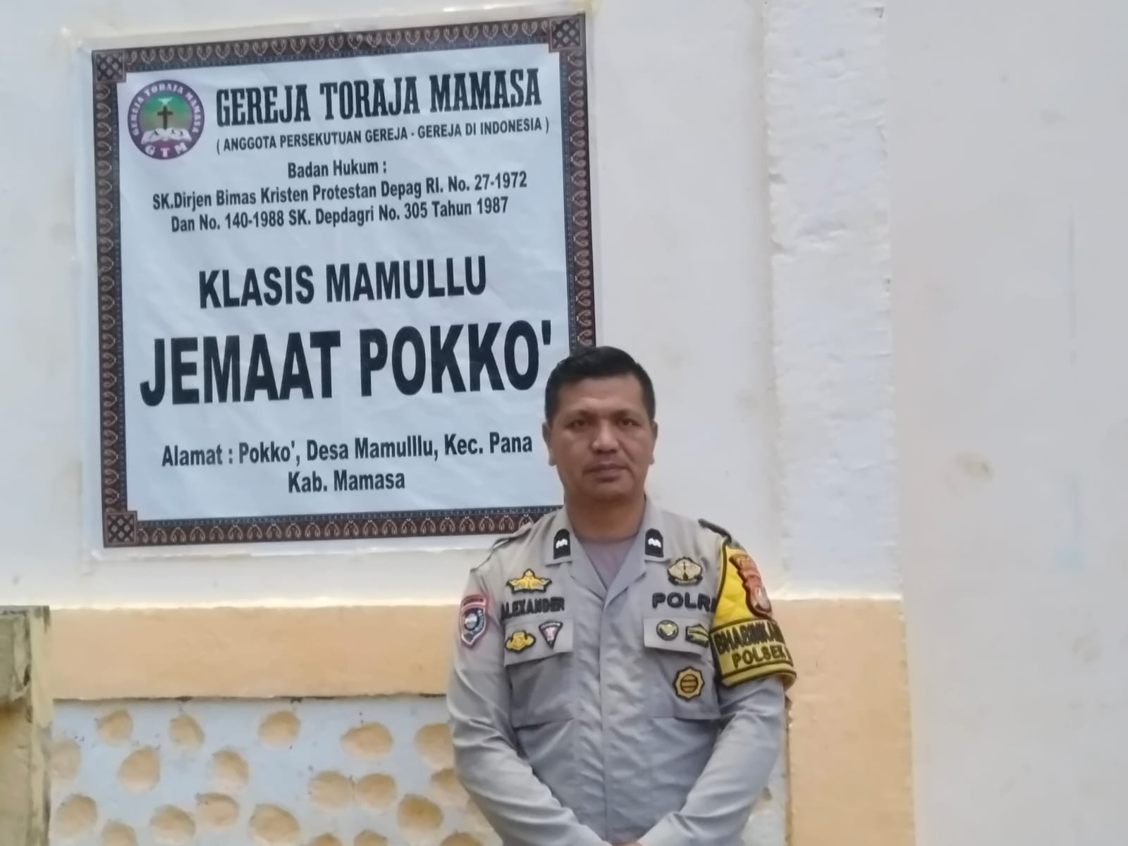 Polsek Pana Kawal Sidang Majelis Klasis Lengkap Klasis Mamullu, Wujudkan Pelayanan Prima di Tengah Umat