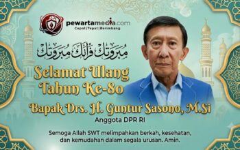 Genap Berusia 80 Tahun, penasuara.com Sampaikan Ucapan Milad dan Doa Terbaik untuk Tokoh Senior DPR RI Drs. H. Guntur Sasono, M.Si