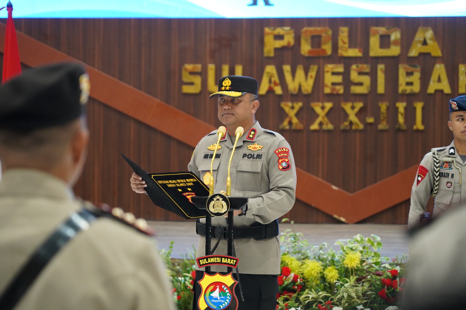 Kapolda Sulbar Pimpin Sertijab Enam Pejabat Utama, Penyerahan Jabatan dan Lantik Dua Pejabat Baru, Tegaskan Jabatan Adalah Amanah