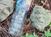 POLISI TEMUKAN BOTOL BEKAS BENSIN DI BELAKANG RUMAH TERBAKAR, DIDUGA ADA UNSUR KESENGAJAAN