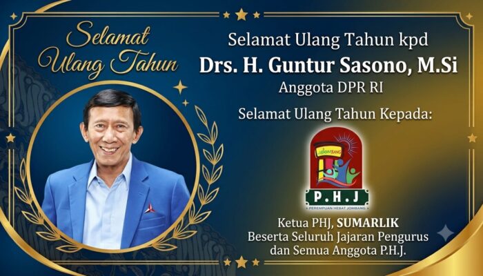 Sosok Panutan Politik: Drs. H. Guntur Sasono, M.Si. Rayakan Ulang Tahun ke-80, Banjir Doa dan Apresiasi