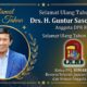 Sosok Panutan Politik: Drs. H. Guntur Sasono, M.Si. Rayakan Ulang Tahun ke-80, Banjir Doa dan Apresiasi