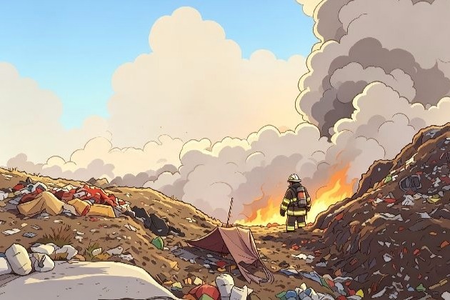 TPA Jatiwaringin Terbakar: Alarm Keras atas Gagalnya Tata Kelola Sampah
