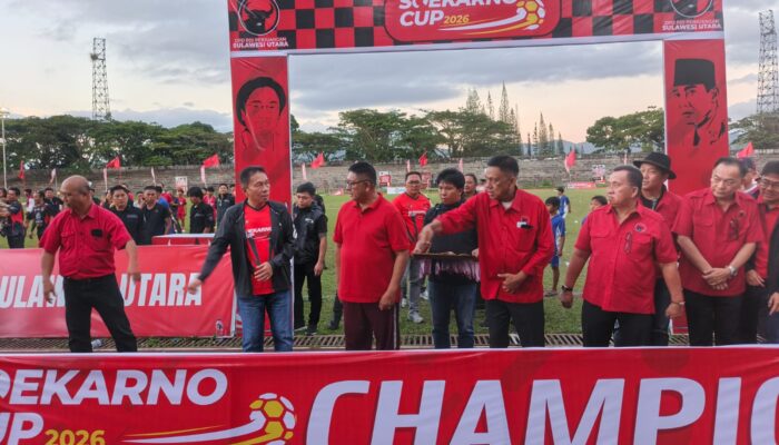 Soekarno Cup Resmi ditutup Bendum Olly, FDW-TK Serahkan Hadiah Juara 1