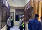 Polres Mamasa Pastikan Kesiapan Personel dan Awasi Ketat Kondisi 6 Tahanan di Rutan