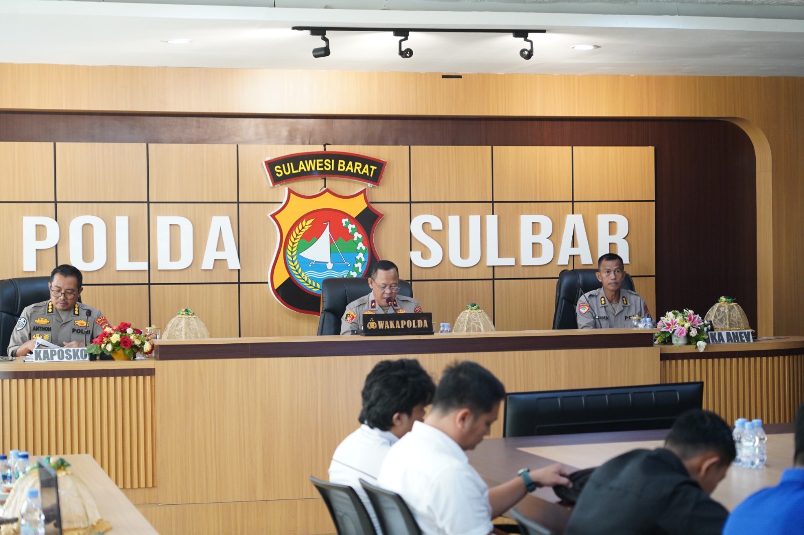 Wakapolda Sulbar Pimpin Evaluasi Program Quick Wins Presisi TW II 2026, Tekankan Percepatan Layanan dan Kamtibmas Kondusif