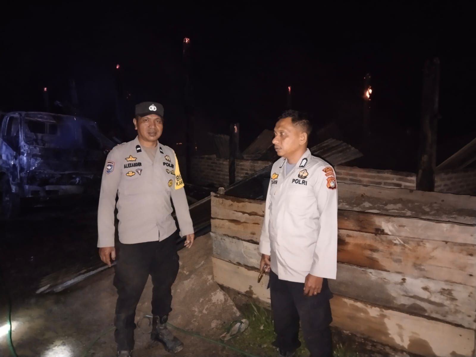 Breaking News:Satu Unit Rumah Warga di Pana Hangus Terbakar,3 Orang Mengalahkan Luka-luka 