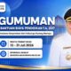 Pemkab Nagan Raya Buka Pendaftaran Bantuan Biaya Pendidikan bagi Mahasiswa Berprestasi dan Santri Dari Keluarga Kurang Mampu Dalam Kabupaten Nagan Raya Tahun Anggaran 2027.