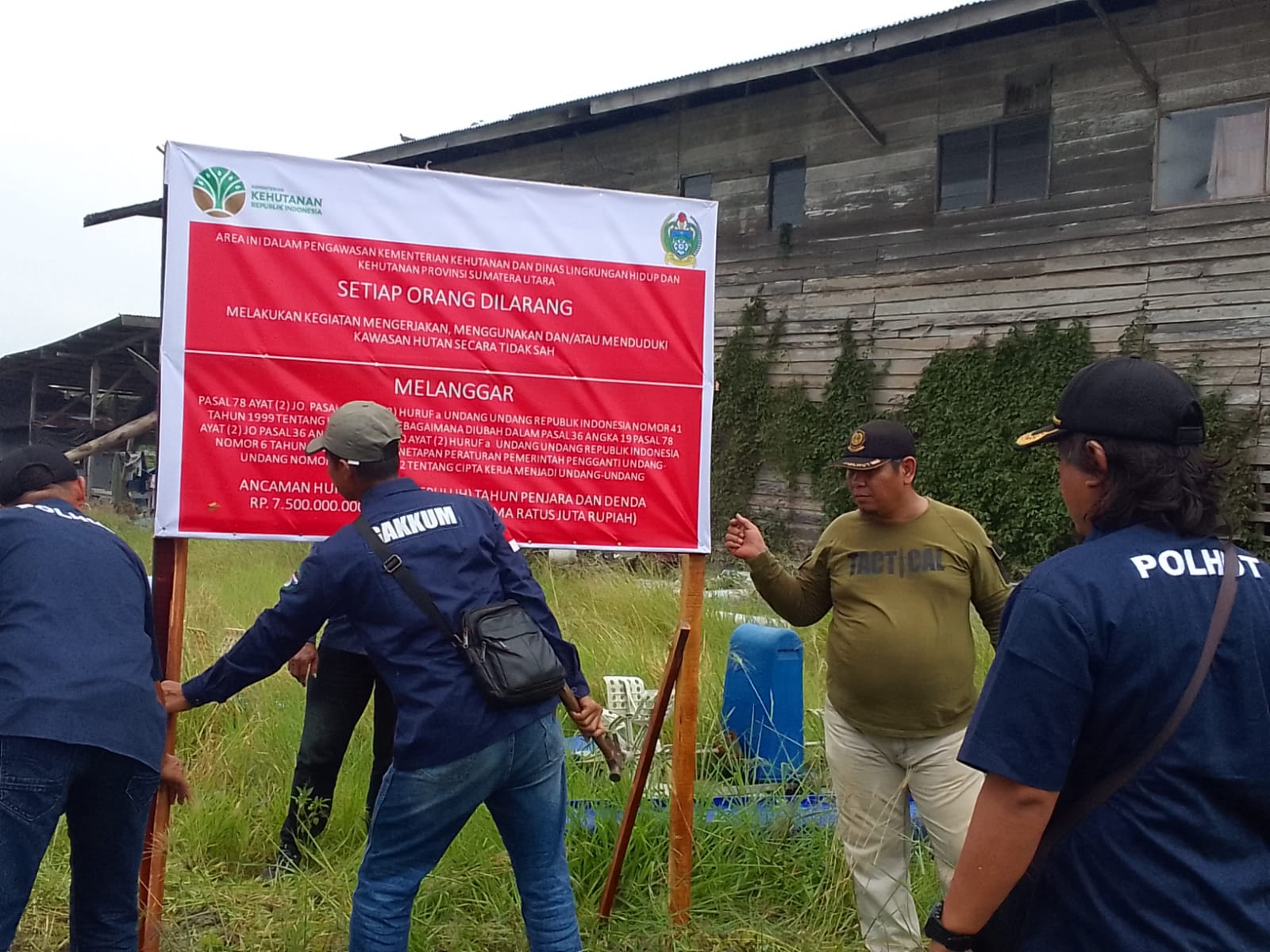 Ta Adil, Warga dan Kelompok Tani Hutan Pantai Labu Desak Pembatalan Pembongkaran Sepihak di Kawasan Hutan Lindung