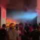 Kebakaran Pasar Nauli Sibolga,Diduga api berasal dari kosleting salah satu warung