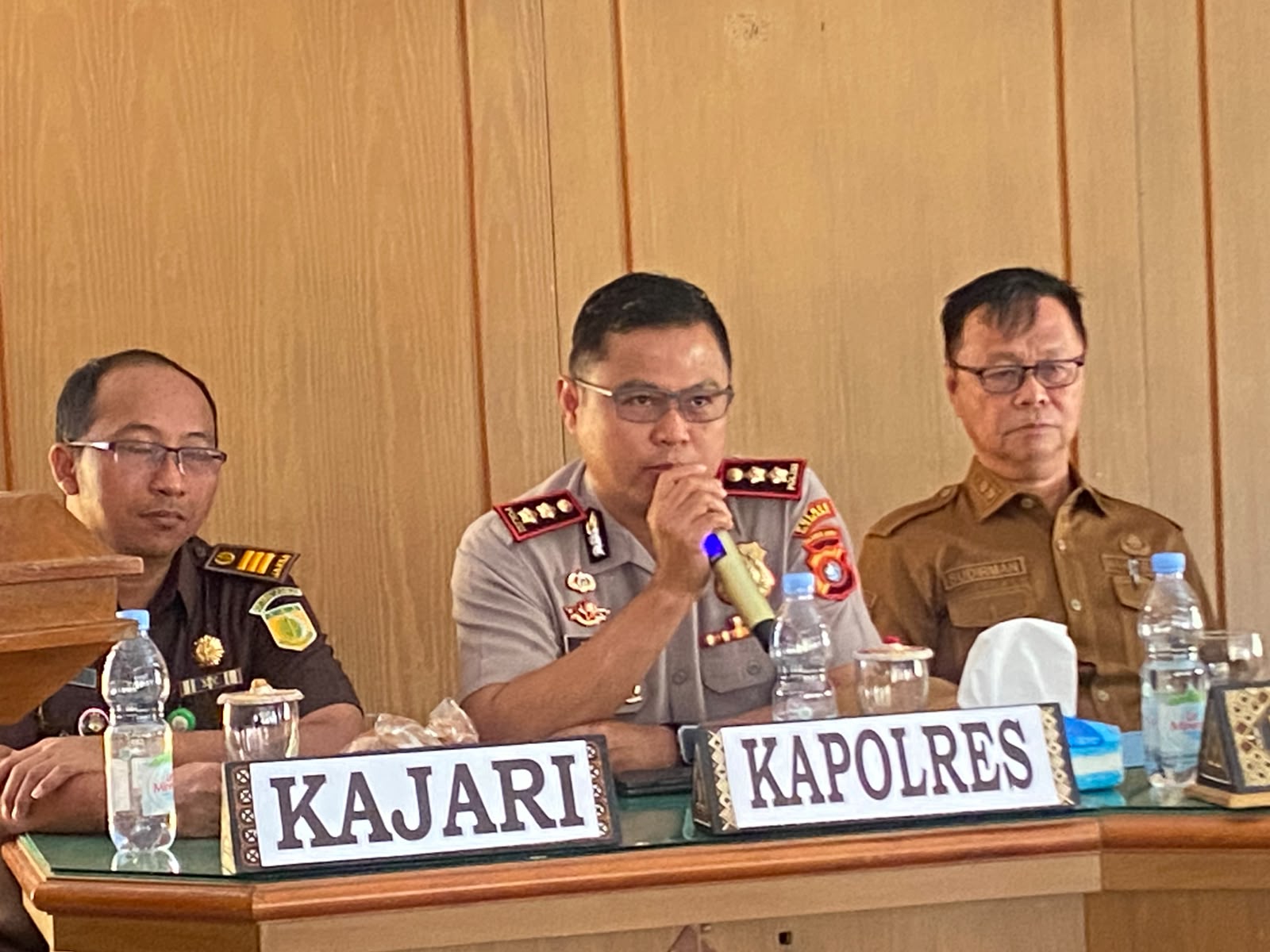 Kapolres Mamasa Hadiri Rakor dan Evaluasi Konvergensi Percepatan Penurunan Stunting Tahun 2026