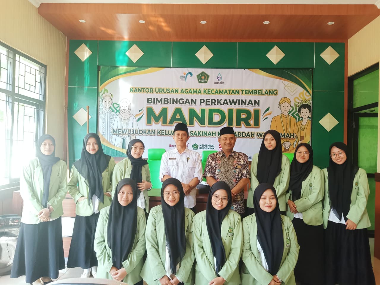 Kolaborasi Akademik dan Keagamaan: DPL IAIBAFA Serahkan 11 Mahasiswi PPL ke KUA Tembelang