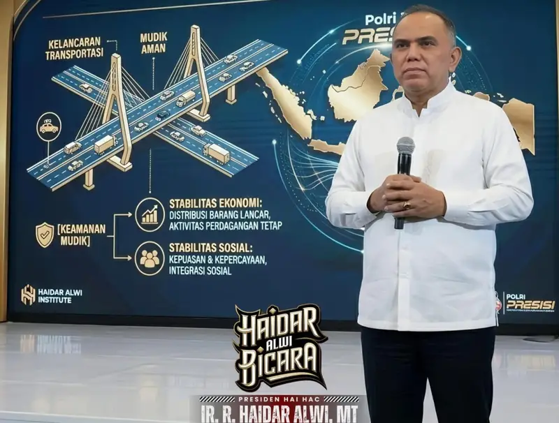 R. Haidar Alwi Pendiri Haidar Alwi Institute sekaligus Wakil Ketua Dewan Pembina Ikatan Alumni ITB Sebut Polri Menembus Batas Nyali Pemberantasan Korupsi