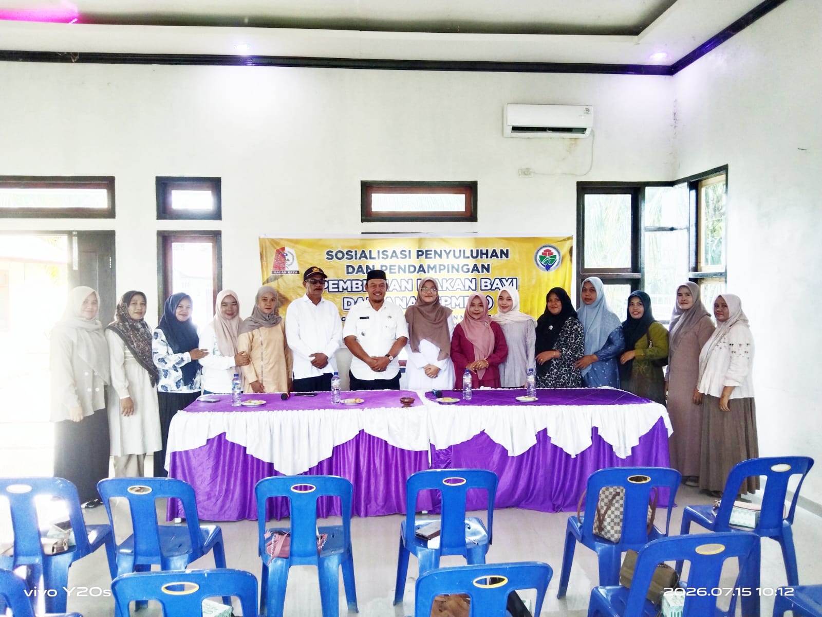 Sosialisasi PMBA Kecamatan Suka Makmue Langkah kongkrit Pemerintah pencegahan stunting