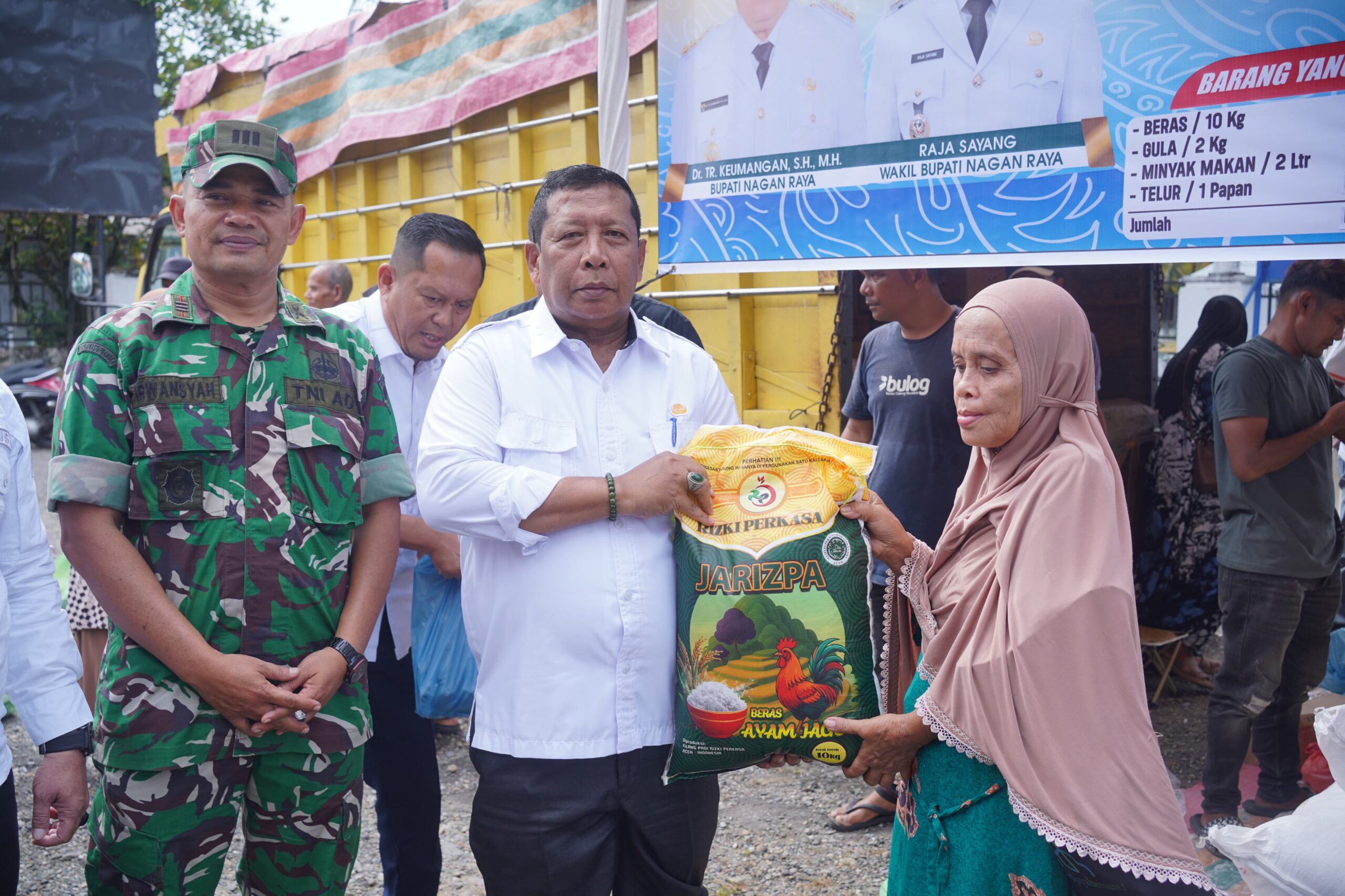 Bupati TRK Diwakili Plt. Sekda Buka Pasar Murah, Pemkab Siapkan 390 Paket per Titik