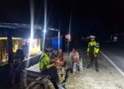 PJR Direktorat Lalu Lintas Polda Sulbar Senantiasa Tetap Siaga Melakukan Patroli Wilayah