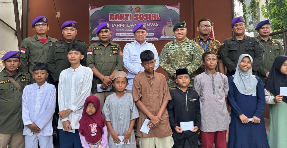 Bangun Solidaritas Sosial, IARMI dan MENWA Kembali Gelar Bakti Sosial