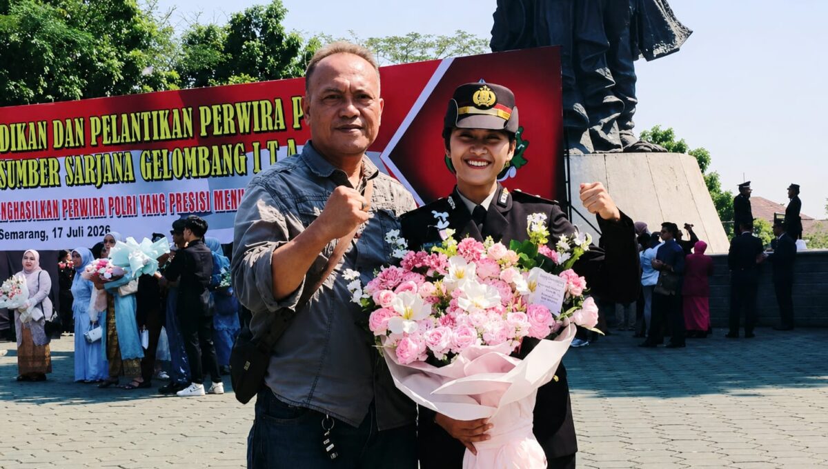 Putri AKP Anumerta Lusiyanto Resmi Jadi Perwira Polri, Teruskan Jejak Pengabdian Sang Ayah