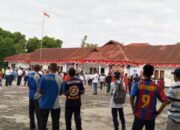 DALAM RANGKA HUT KE-18 KABUPATEN MALUKU BARAT DAYA: BUPATI DAN SELURUH PEGAWAI PEMDA GELAR JALAN SANTAI DAN SENAM BERSAMA