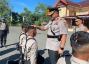 Langkah Menjadi Bhayangkara Sejati, Tradisi Adat Warnai Pembukaan Pendidikan Bintara Polda Sulbar