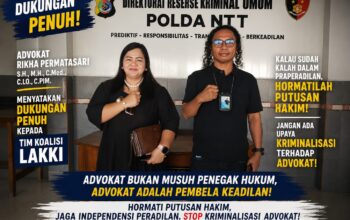 Dukung Tim Koalisi LAKKI, Advokat Rikha Permatasari Serukan Setop Kriminalisasi Advokat Dukung Tim Koalisi LAKKI, Advokat Rikha Permatasari Serukan Setop Kriminalisasi Advokat
