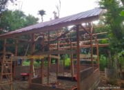 Dari Rumah Reyot Menuju Hunian Layak ,Rehab RTLH Ibu Rabumah Kini Memasuki Tahap Pemasangan Atap