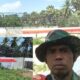 BABINSA OIRATA BARAT BERSAMA TIM EKSEKUSI PASANG GORDEN GEDUNG KOPDES MERAH PUTIH, PEMBANGUNAN CAPAI 80 PERSEN