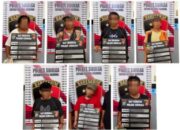 Polres Sibolga Tindak Praktik Parkir Liar,Tujuh Orang Ditangkap