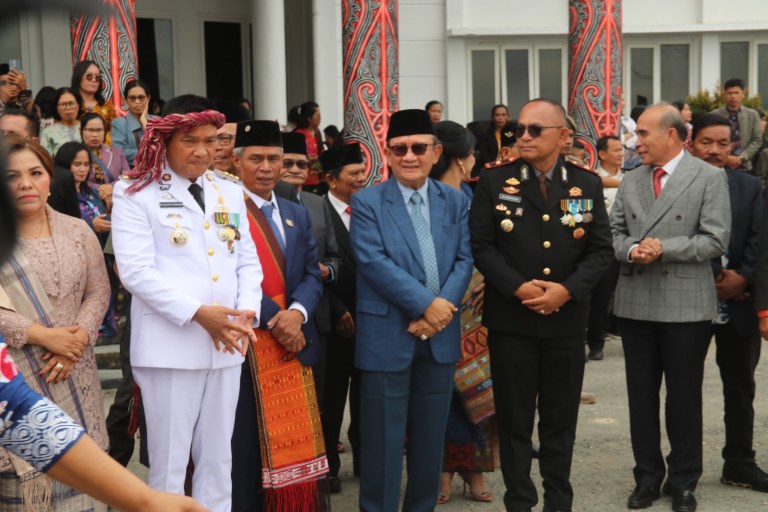 Polres Humbahas Perkuat Sinergi pada HUT Ke 23 Tahun Kabupaten Humbahas