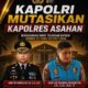 2 Tahun Menjabat Akhirnya Kapolres Asahan di Mutasi.  *AKBP Adi Dharma Pramudita Kapores Asahan yang Baru.