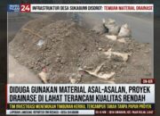 Sebut “Lanjutkan”, Tanggapan Pemborong Proyek Drainase ‘Siluman’ di Lahat Bikin Geleng Kepala