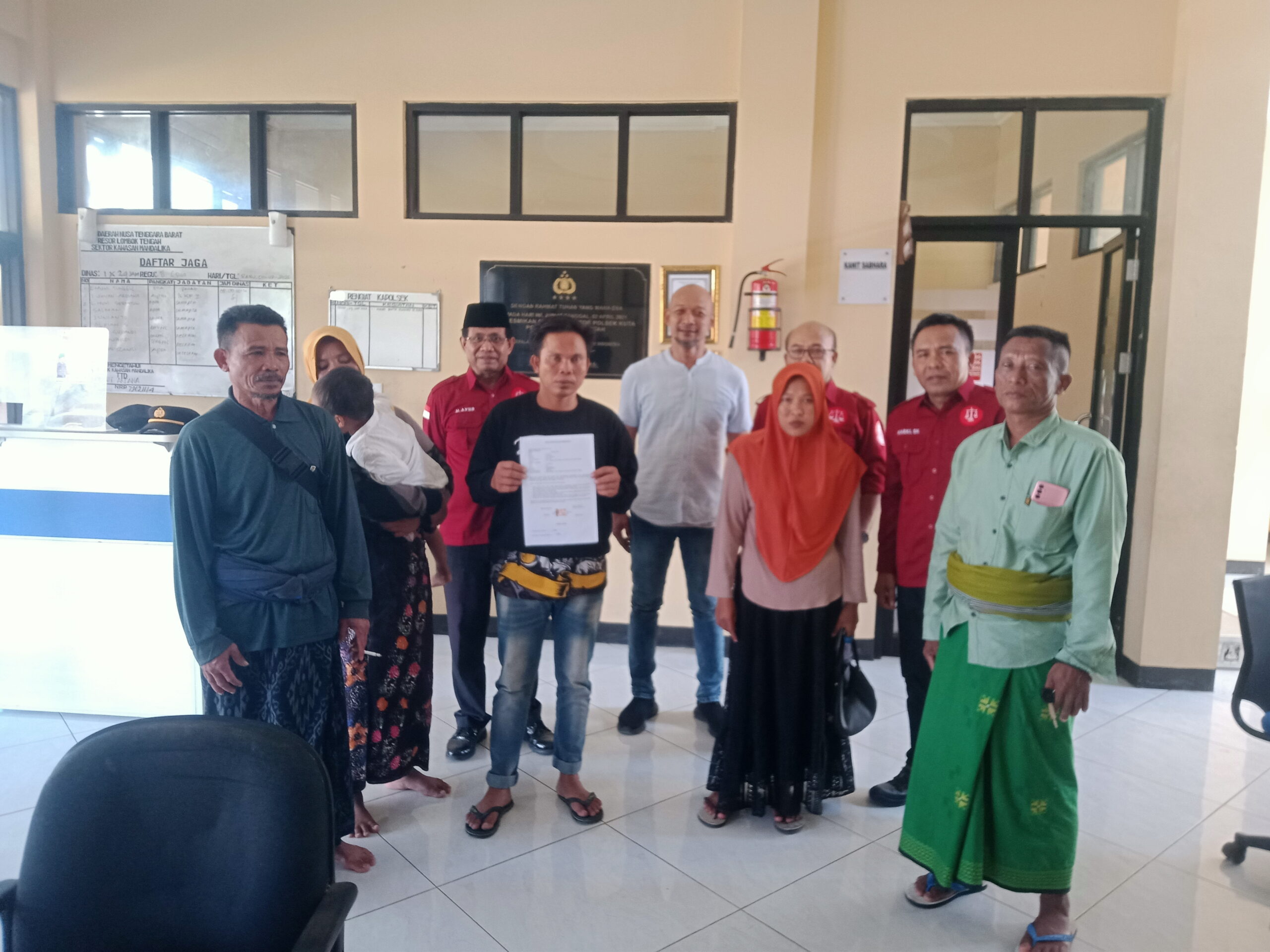 Polsek Mandalika Kuta dan LBH Mandalika Berhasil Mediasi Damai Aduan KDRT Penganiayaan Secara Kekeluargaan, Kamis 2 Juni 2026