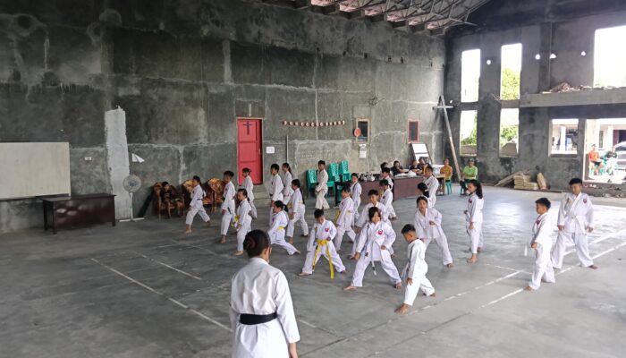 Didukung Penuh Dispora Minsel, Dojo Tareran United Optimistis Raih Prestasi di Kejuaraan Karate Minahasa Open 2026