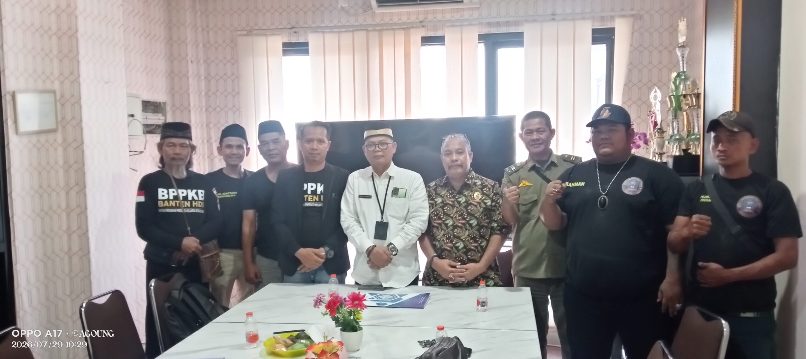 BPPKB HDS DPAC Kecamatan Rajeg Jalin Sinergi, Lakukan Kunjungan Silaturahmi ke Kantor Kecamatan Rajeg